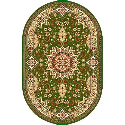 Ковер ткан Ноктюрн 1,0*2,0м, сорт 1, овал